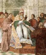 RAFFAELLO Sanzio Gregory IX Approving the Decretals Germany oil painting artist